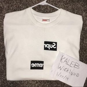 SUPREME x CDG T-shirt